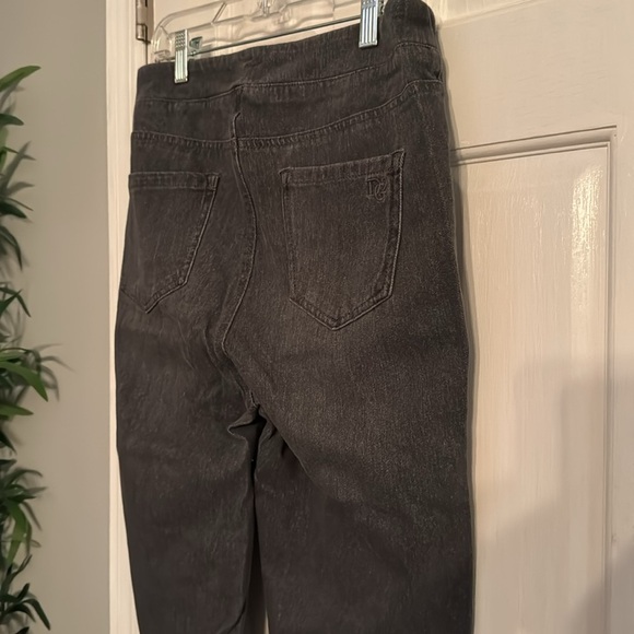 DG2 Diane Gilman gray jeggings NWT L - Picture 5 of 12